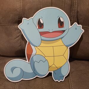 Nintendo Pokemon Squirtle 15x13" Wood Wall Art Hanging Decor 🐢💦